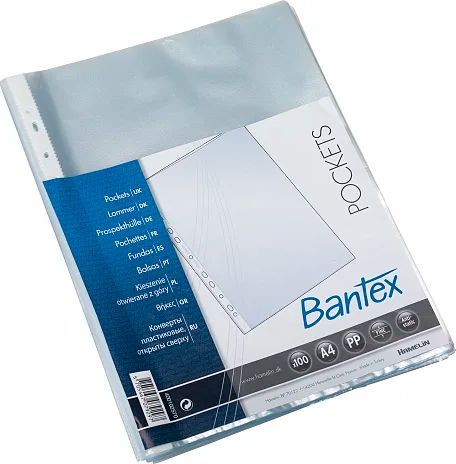 Bantex Plastlomme 0,025 100-pak