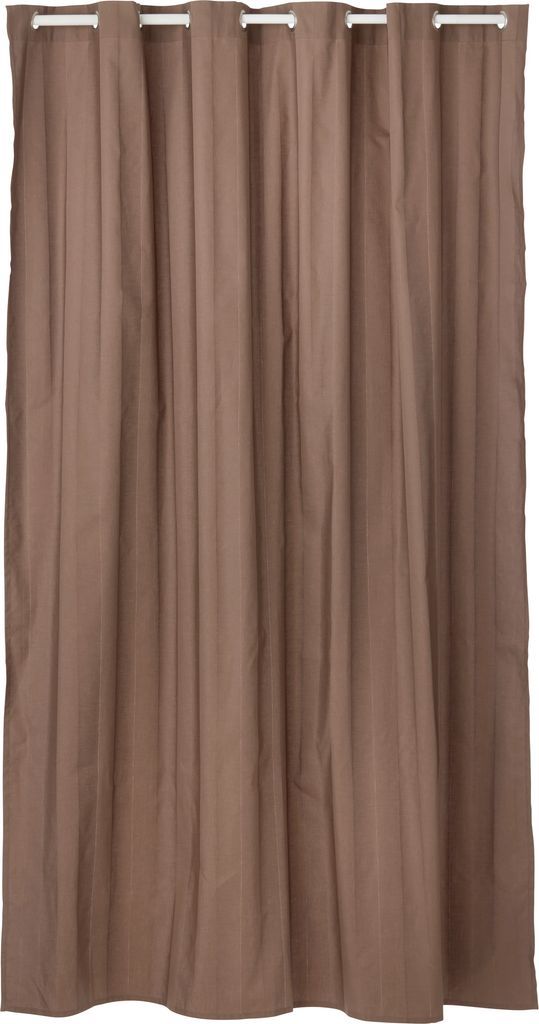 badeforhæng, taupe - 150x200 cm.