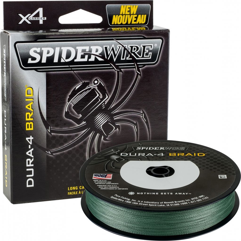 SpiderWire Dura 4 Moss Green 150m Fletline 0,35mm