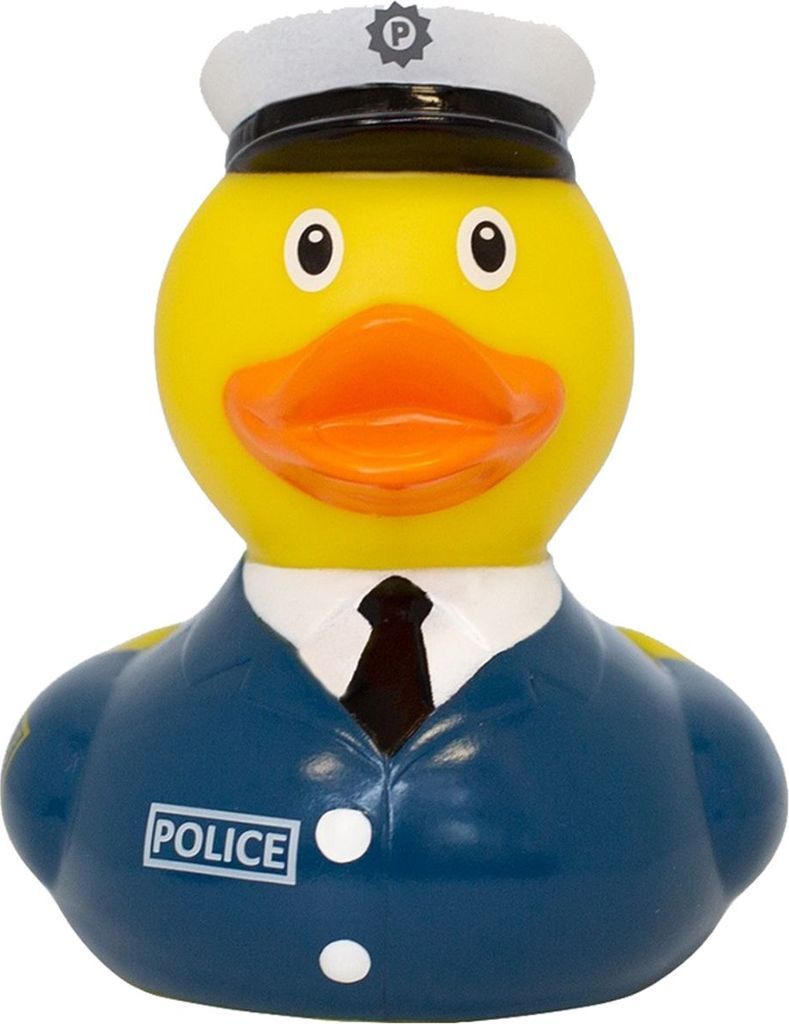 Rubber Duck Police Agent Junior 8cm