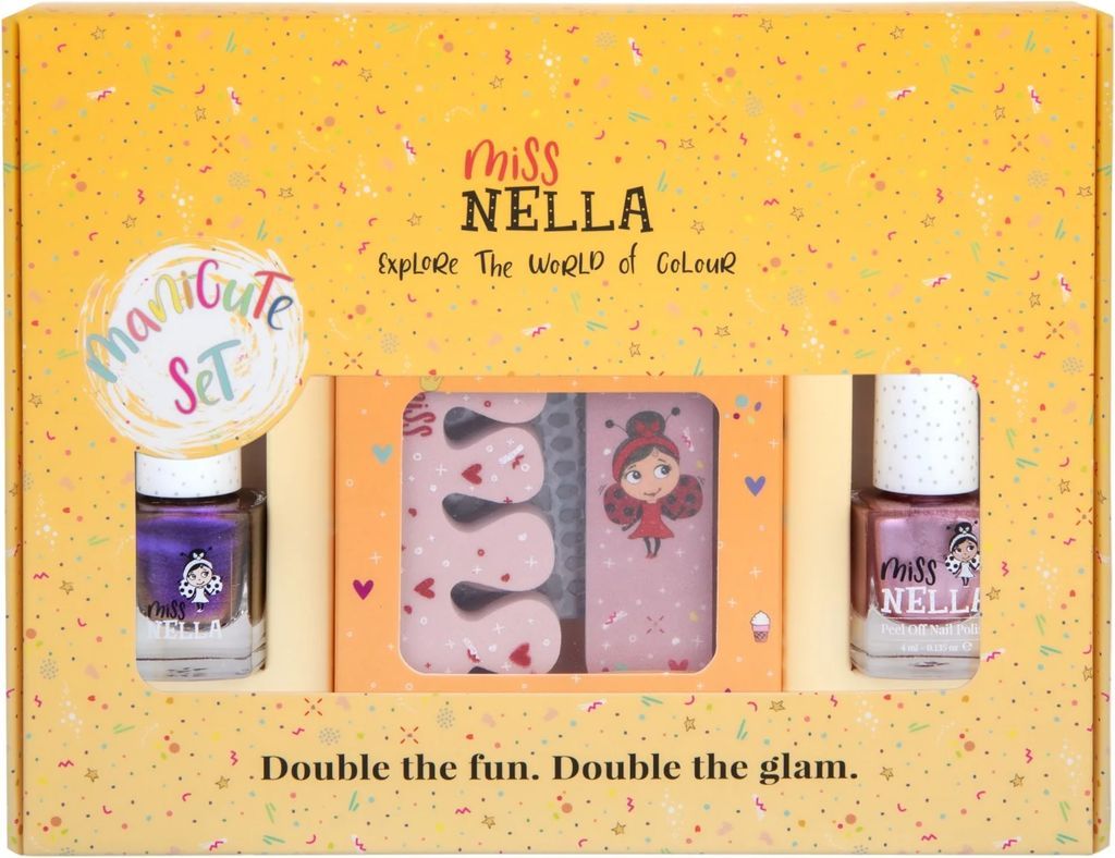 Miss Nella Manicuresæt ManiCute Metallic 3ml