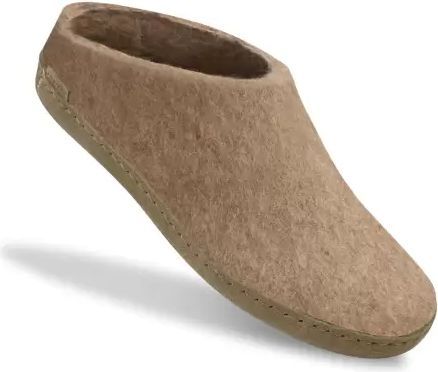 Glerups TØFFEL MED SKINDSÅL SAND B-12-00