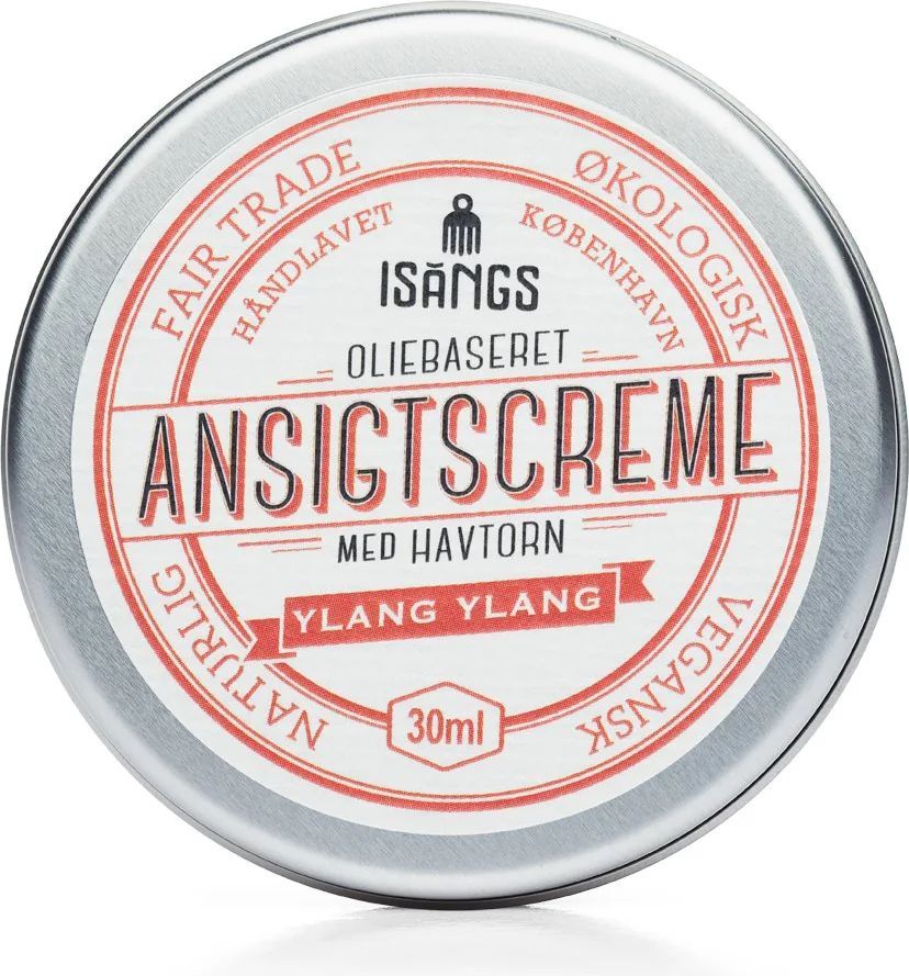 Isangs Ansigtscreme med Havtorn Ylang Ylang 30ml