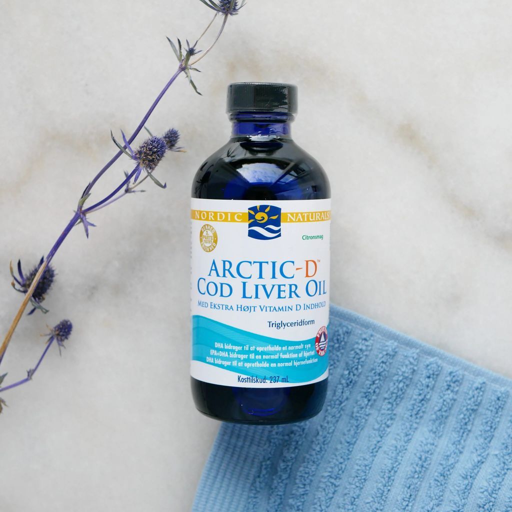 Nordic Naturals Arctic D Cod Liver Oil Citrus 473ml