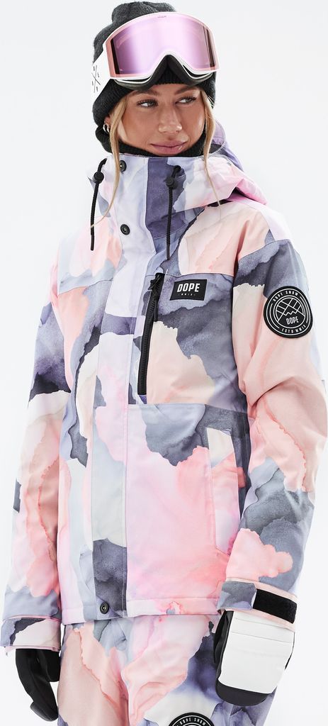 Dope W Full Zip Snowboardjakke Dame - Blot Violet Shell