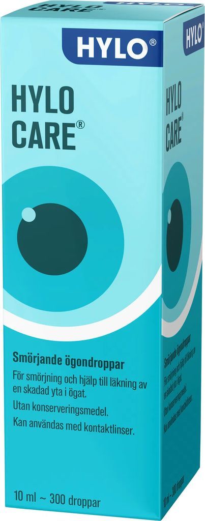 hylo comod smörjande ögondroppar vid brännande känsla 10ml