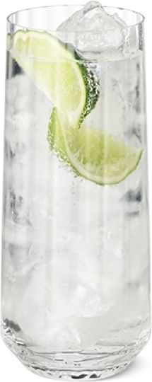 georg jensen - bernadotte highball glas 45 cl. 6 stk. - cc isenkram