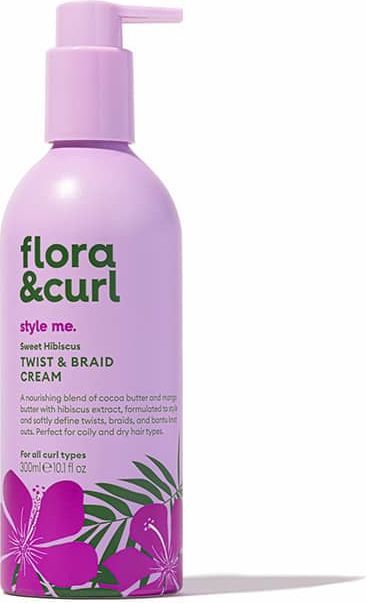 Flora & Curl Sweet Hibiscus Twist Braid Cream