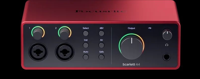 Focusrite Scarlett 4i4 4th Gen