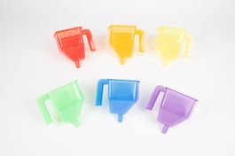 TickiT Tragte Transparente, 6 stk