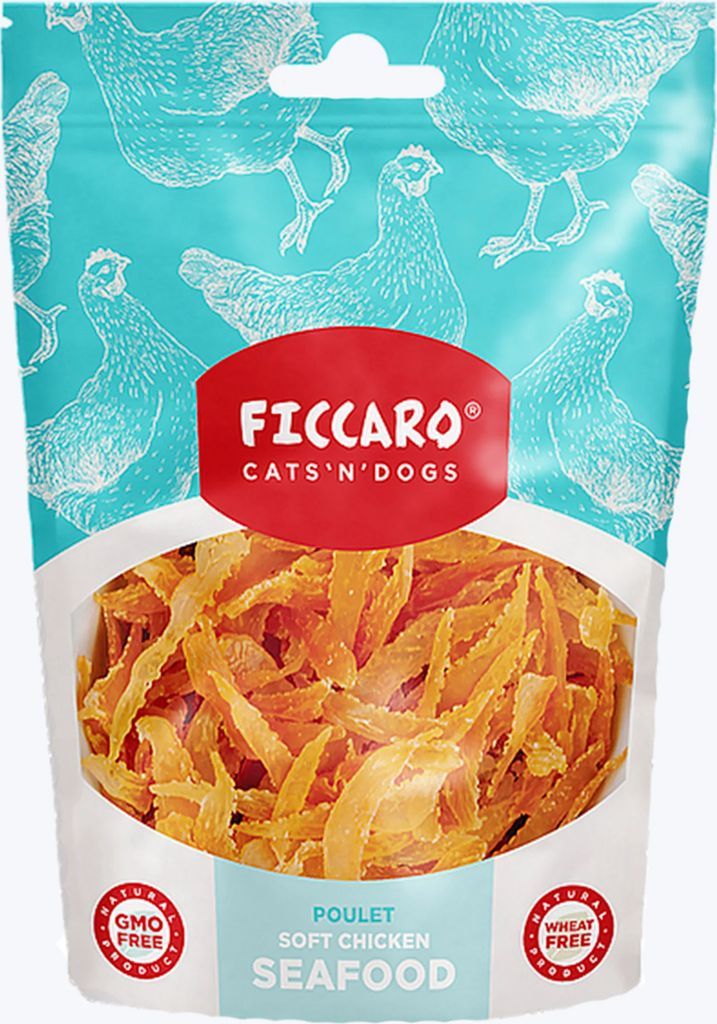 Ficcaro Soft chicken seafood, 100g
