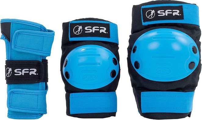 SFR Youth Ramp Triple Protection Set - Black/Blue