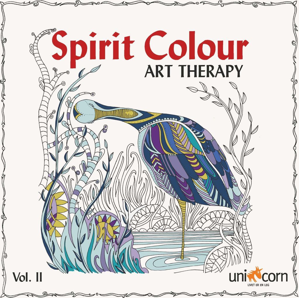 Spirit Colour - Art Therapy Vol. II - - Paperback Bog - Unicorn - 2022 - Dansk - Booktok.dk
