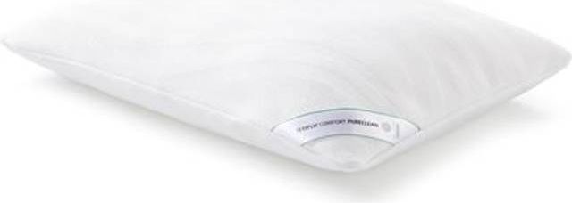 tempur comfort pillow pureclean medium 60x50 cm - hvid