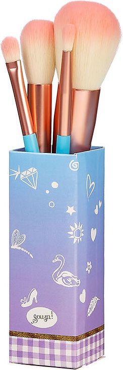 Souza Makeup-børster 4-pak OneSize Sminke