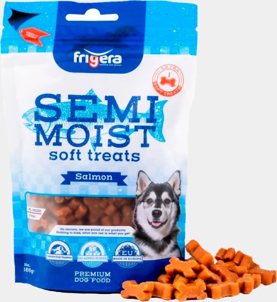 Semi-Moist soft godbid 165 gram
