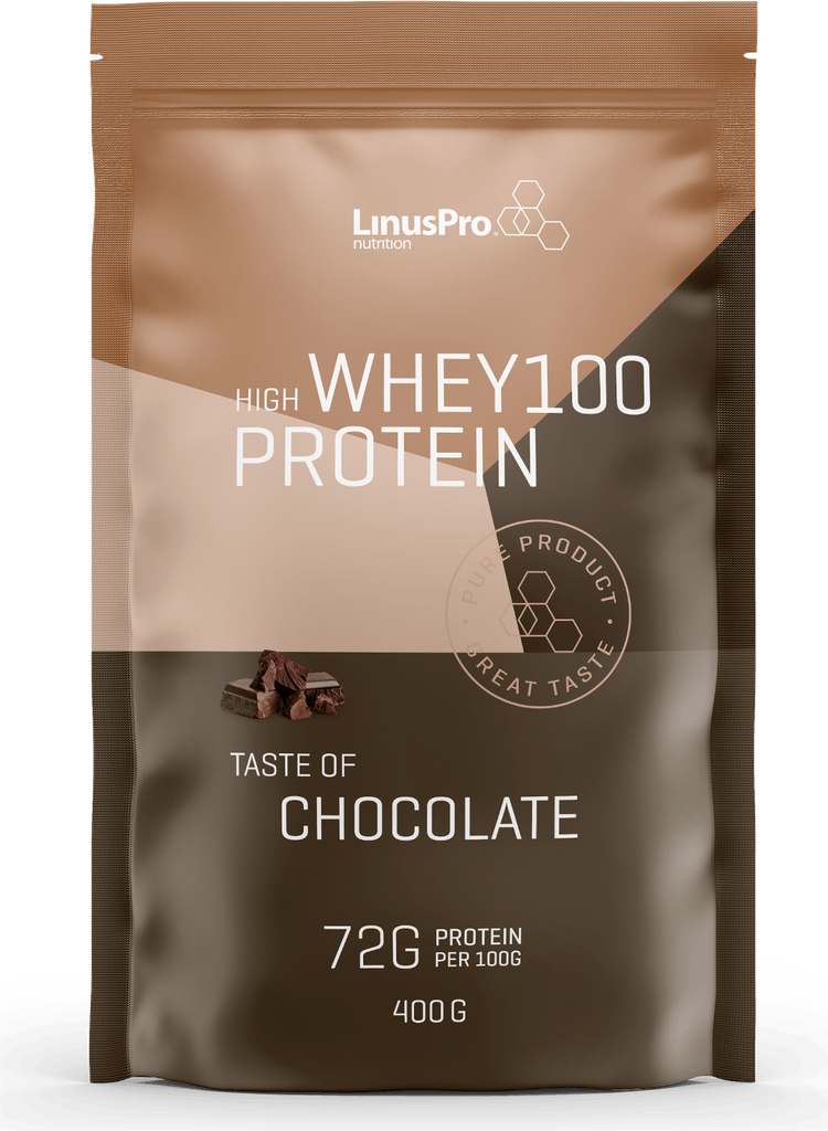 LinusPro Nutrition LinusPro WHEY100 400 G Chocolate