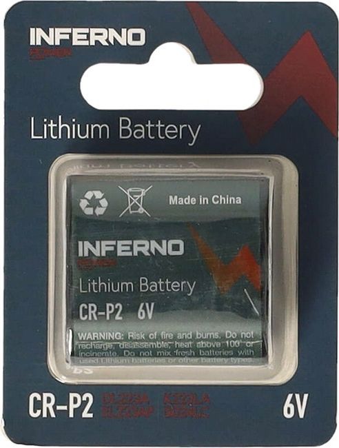 Batteri CR-P2 6 Volt