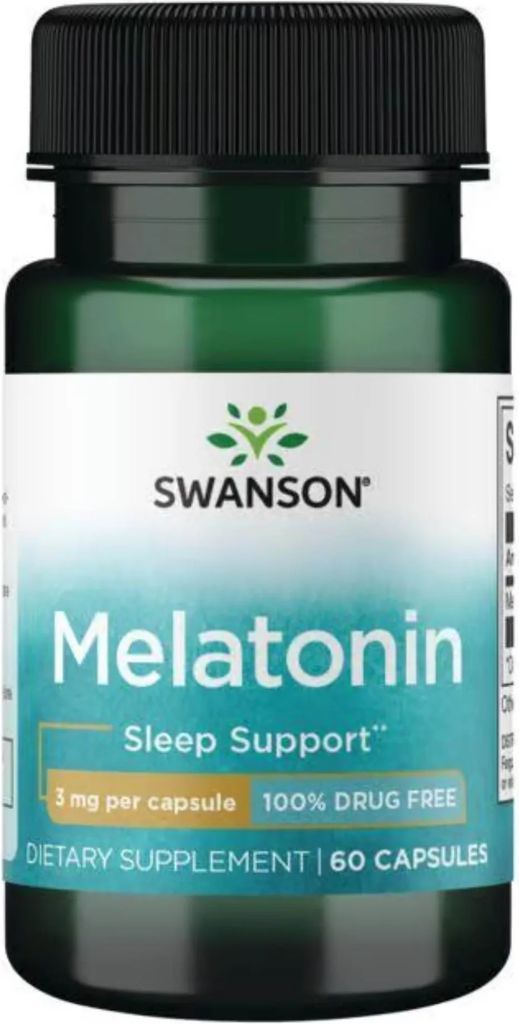 Swanson Herbal Supplement Promoting Relaxation & Sleep Support 120 stk