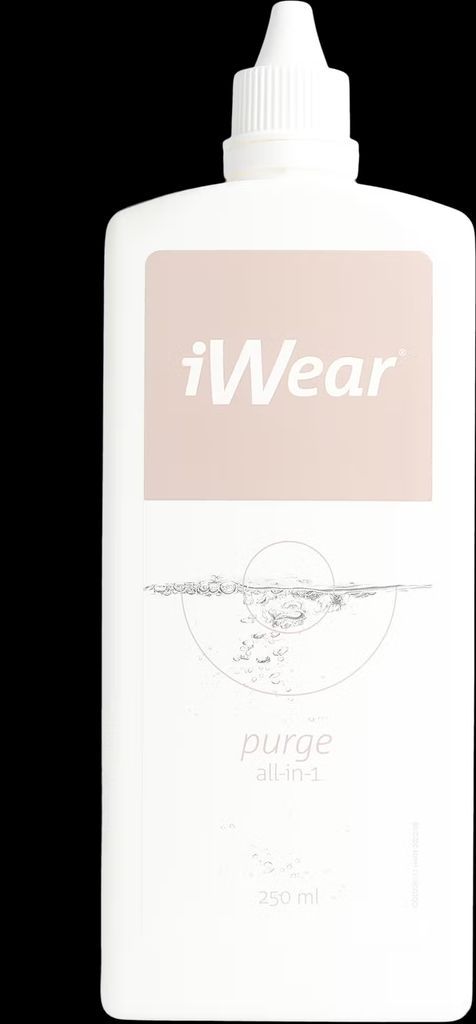 iWear Alt-i-en kontaktlinsevæske 250ml