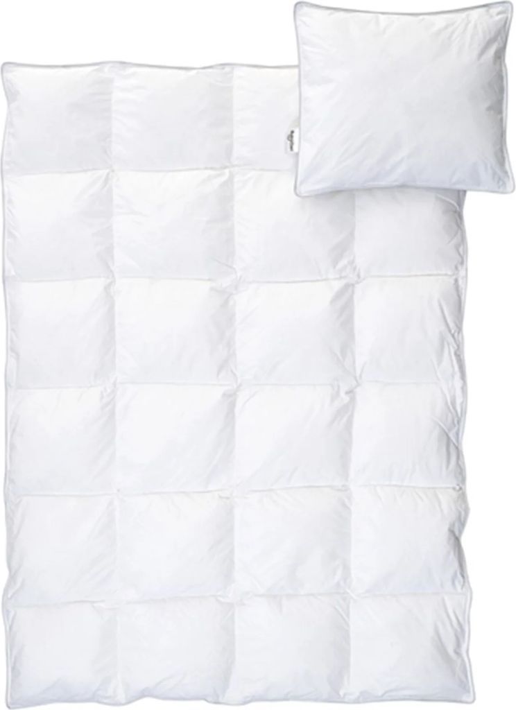 køb baby dan - heart microfiber junior duvet and junior pillow by babydan