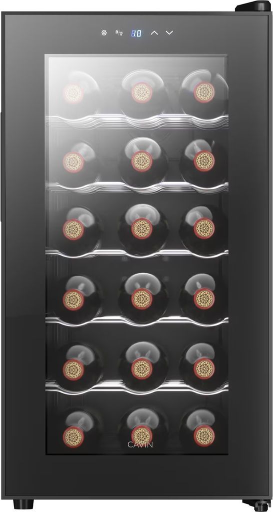 Cavin Tundra Collection 18 Weinkühlschrank 25 dB Schwarz