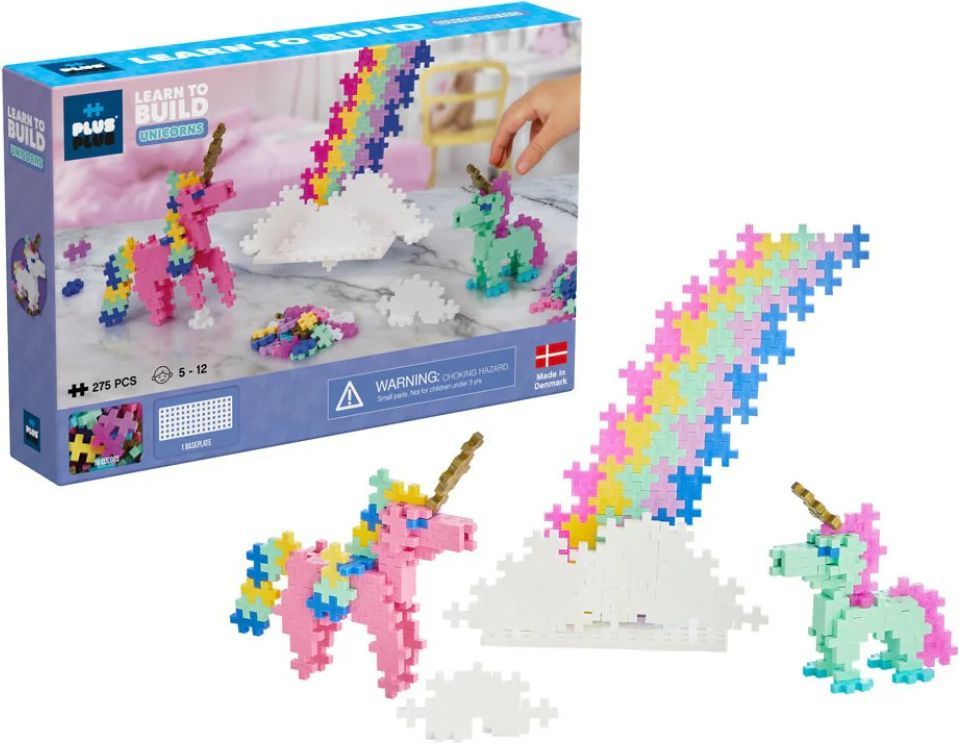 Plus Plus - Learn to Build - Unicorns