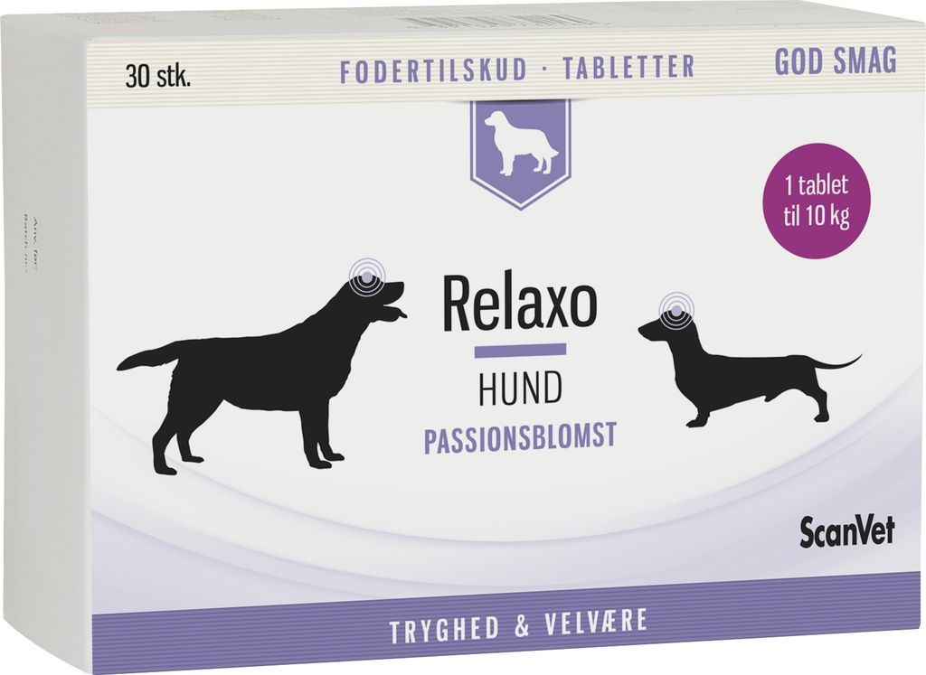 Scanvet Relaxo Tabletter Lille Hund 2 Pakker