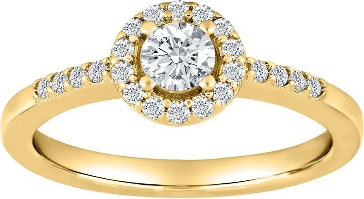 Ellenor B 7mm Ring - Forgyldt Sølv