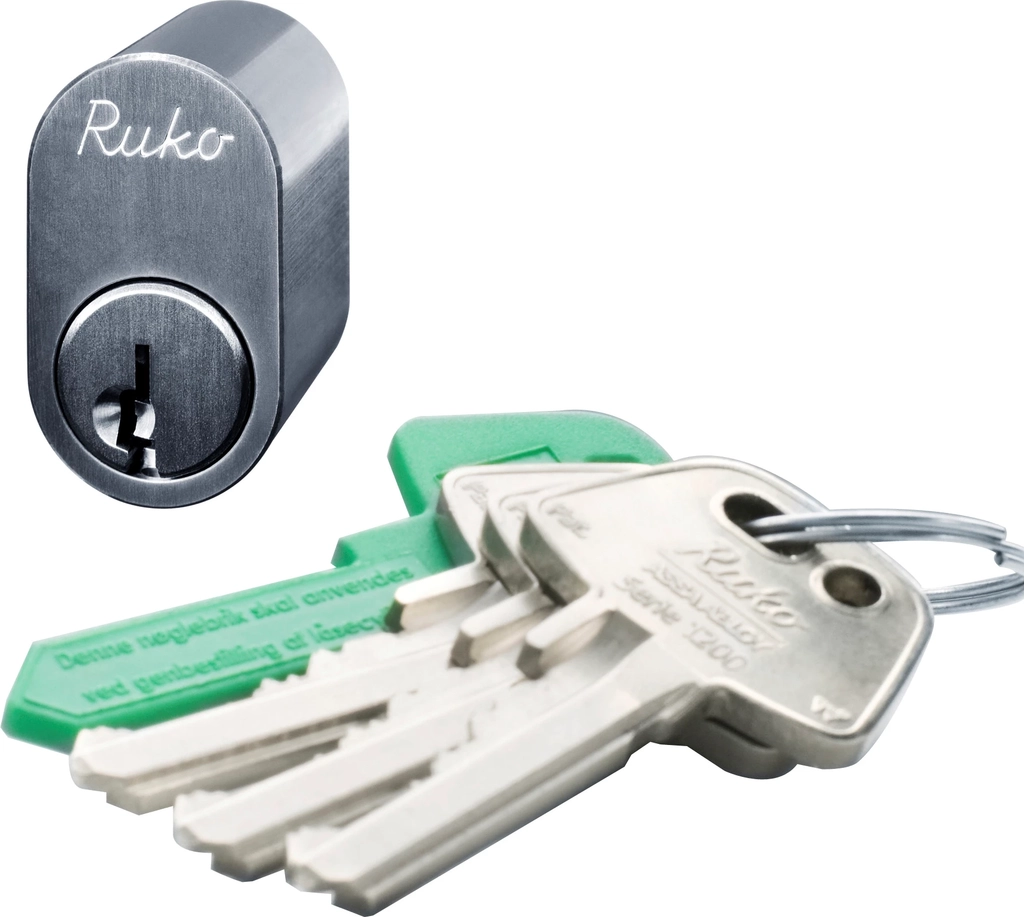 ruko cylinder rd1660 rustfrit look (183002)