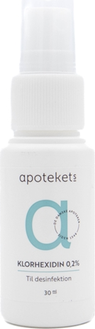 Apotekets Klorhexidin 0,2% 30