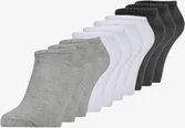 10 PACK UNISEX  - Strømper - dark grey/grey/white