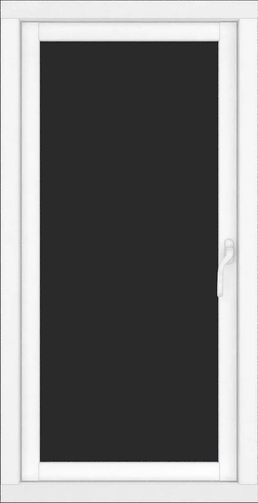 Klar TD1K_138 Aluminium Sidehængt vindue 70x175cm