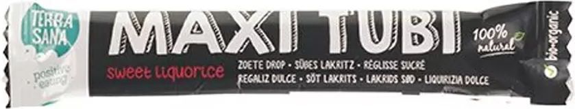 Terrasana Maxi Tubi Sweet Liquorice 28g