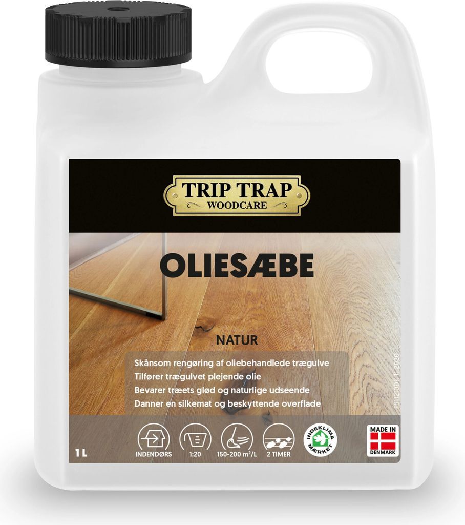 trip trap, oliepleje, natur, 1 l