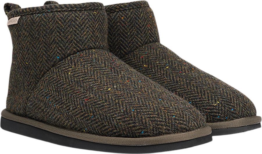 Lovelies Tatlow Wool Wool Boots With Shearling Lining Mand Army Hjemmesko Str 43 - hos Magasin