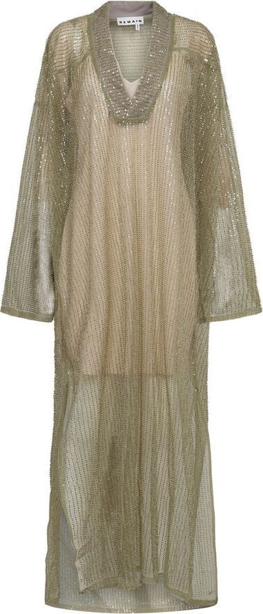 REMAIN Sequin Maxi Dress Kvinde Bog Maxi Kjoler Str 38 