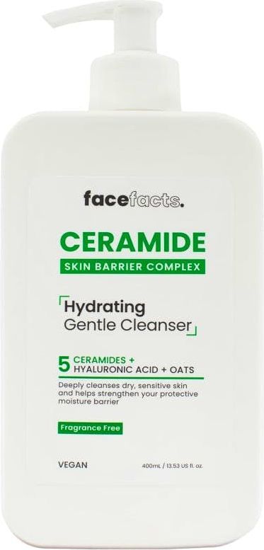 Face Facts Ceramide Hydrating Gentle Cleanser 400ml
