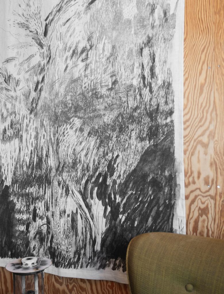 Fine Little Day Arketyp Vægtæppe 100x140 cm Vægdekorationer