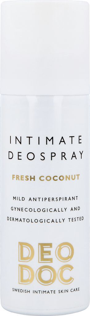 DeoDoc Intim Deo Spray Frisk Kokosnød 125ml