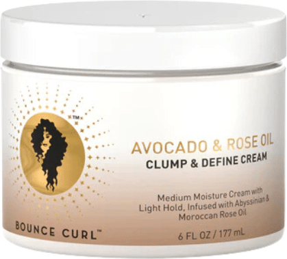 Bounce Curl Avocado & Rose Oil Clump Define Cream