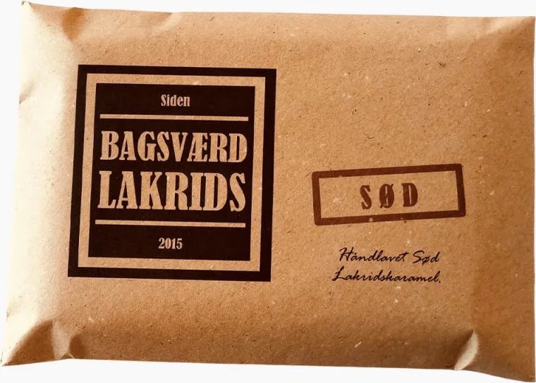 Bagsværd Lakrids Sød 160g