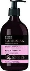Hand Wash rose & geranium Baylis & Harding Goodness - 500 ml
