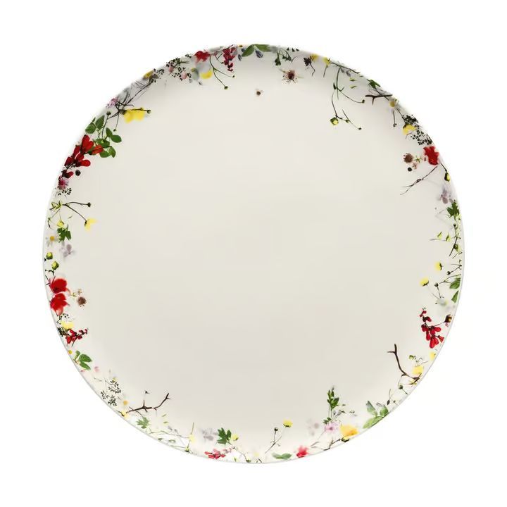Rosenthal Brillance Fleurs Sauvages Middagstallerken - Ø 27 cm - Benporcelæn
