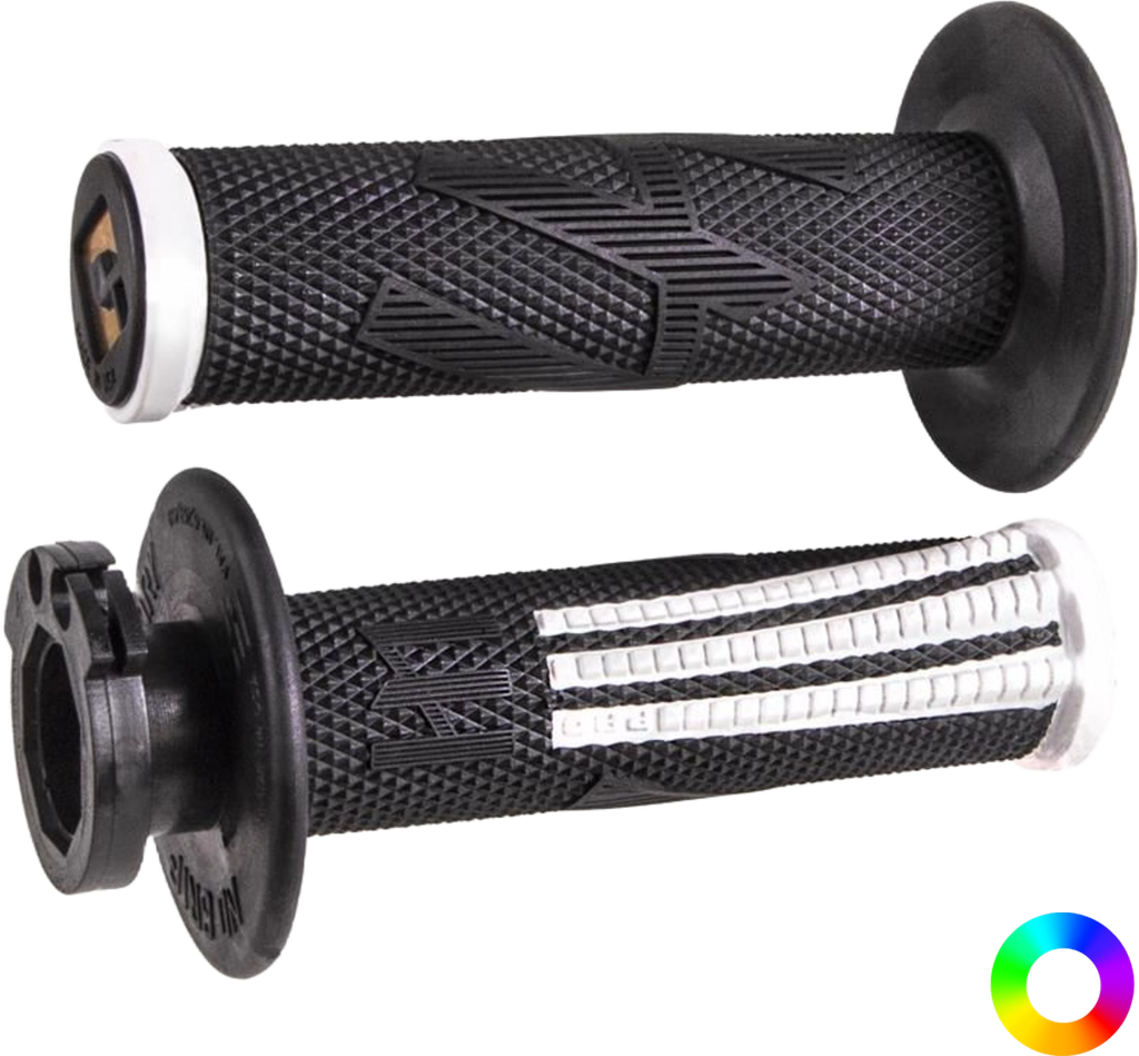 Odi Emig Pro V2 Lock-on Grips Full Diamond Black/Green