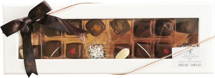 Aalborg Chokoladen Marcipankonfekt uden tilsat sukker, 16
