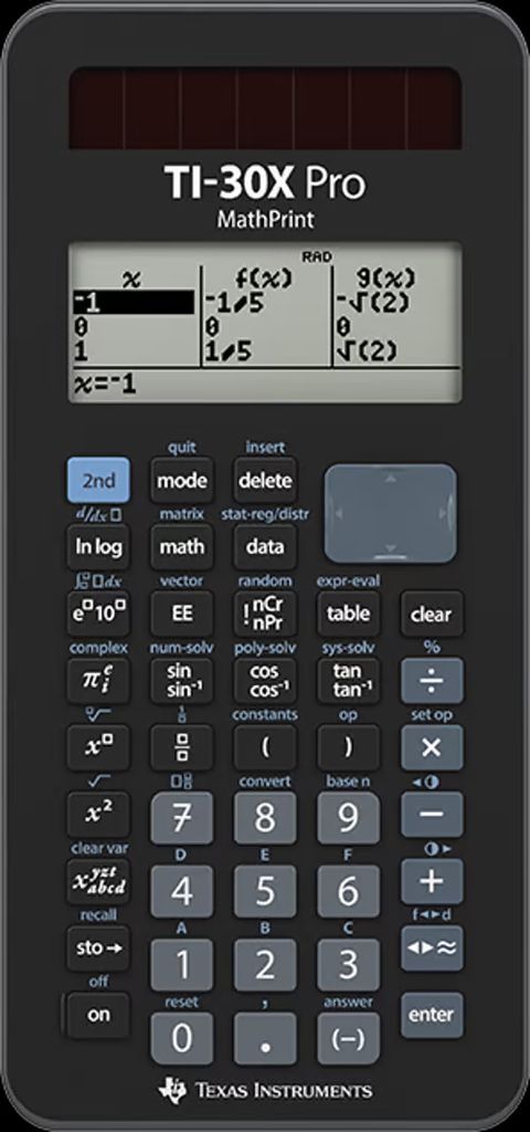 Texas Instruments TI-30X Pro MathPrint