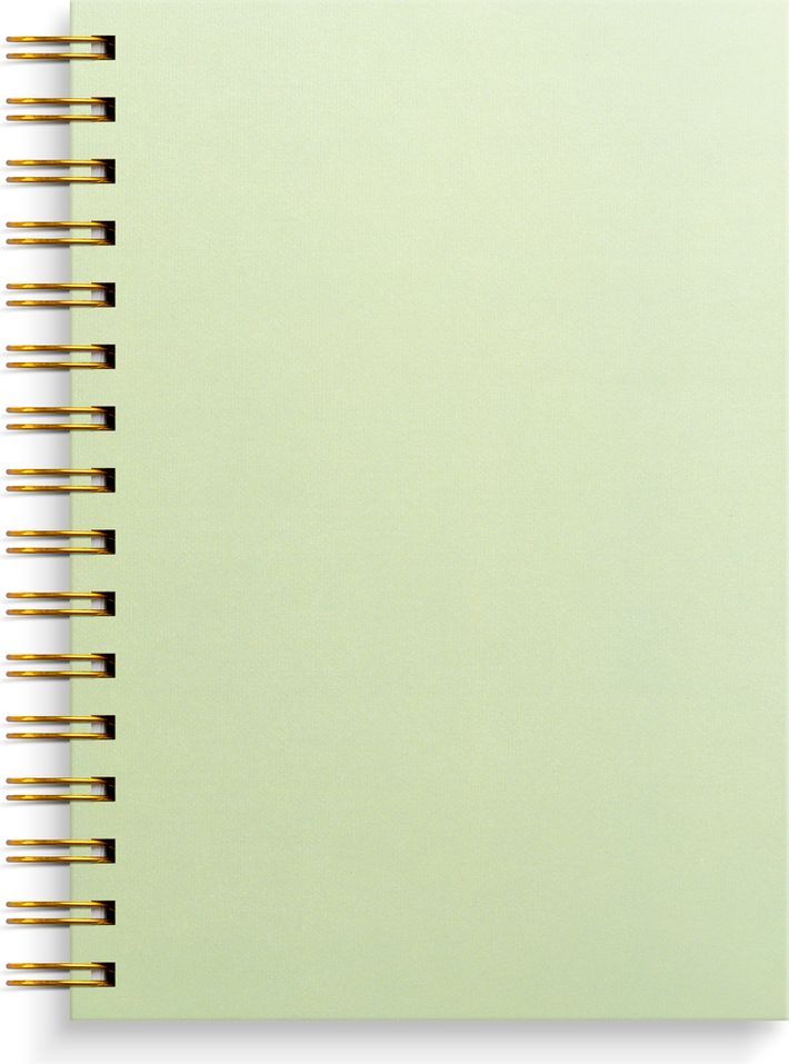 Burde Notesbog A5 Green