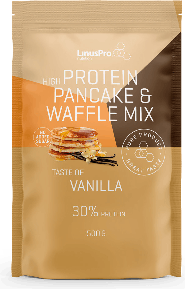 LinusPro Nutrition Protein Pancake & Waffle Mix Vanilla, 500