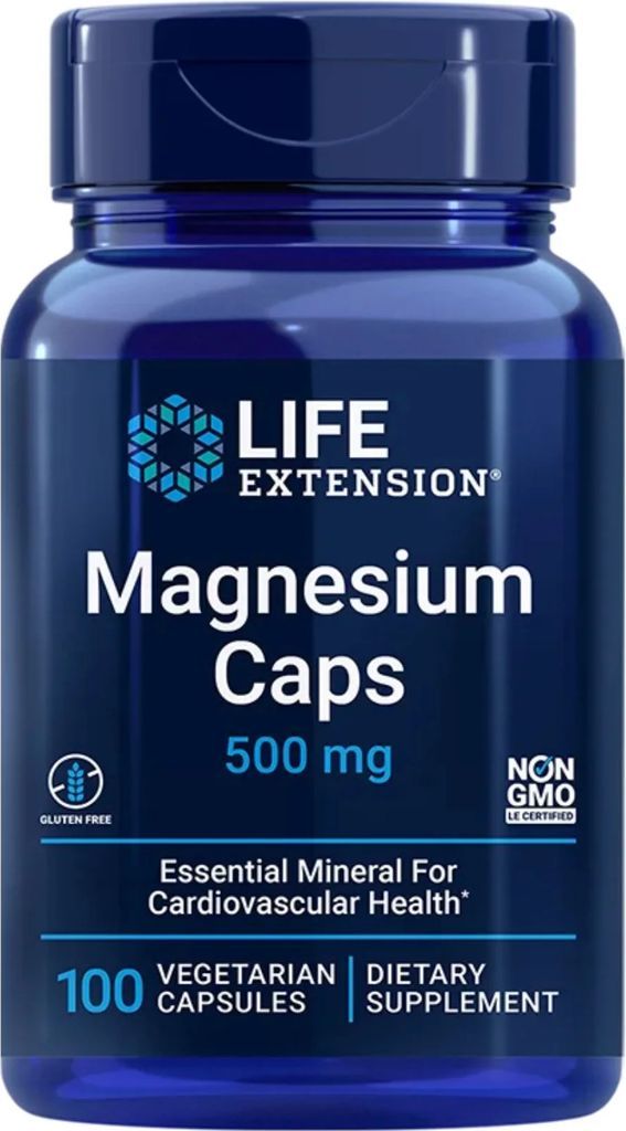 Life Extension Magnesiumkapslar 500 mg 100 St 100 st